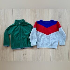 Pair of Toddler Boy Sweaters (Size 2T)